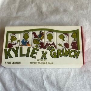 Kylie x The Grinch Lipstick Set by Kylie Jenner - Green, Red, White